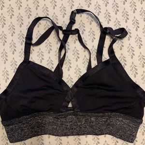 Adorable black lululemon bra